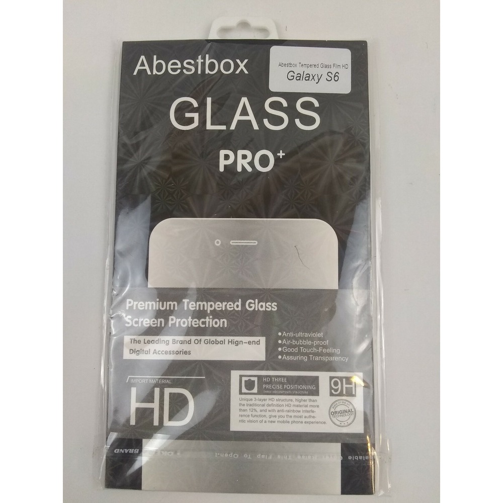 Abestbox Glass Pro Tempered Glass Screen Protector for Samsung Galaxy S6 Clear